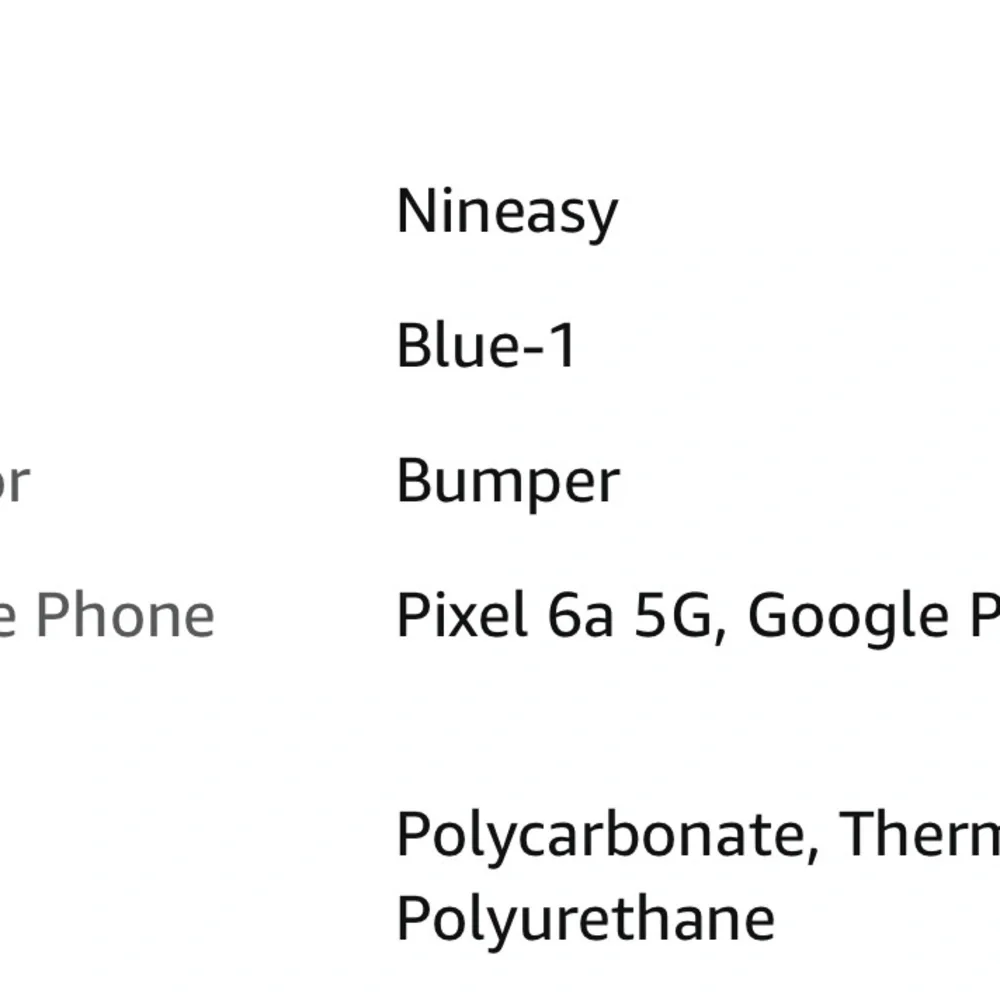 New Google Pixel 6A Bumper with Screen Protector